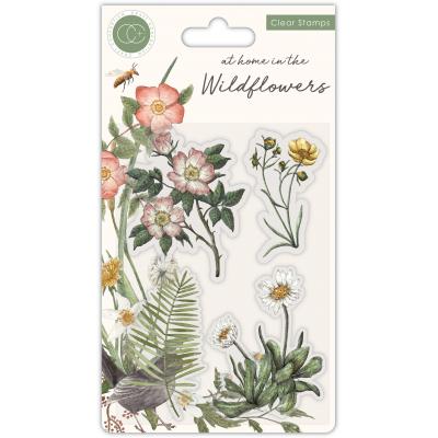 Craft Consortium At Home in the Wildflowers Clear Stamps - Flora